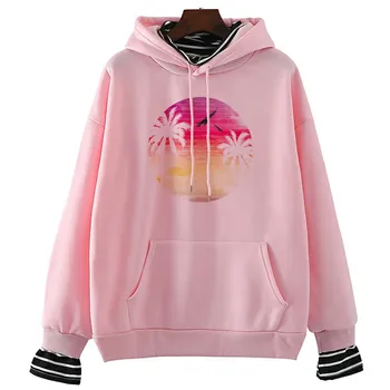 

Sunset Sea Aesthetic Streetwear Vintage Sweatshirt Women Winter&spring Clothing Gift 3d Aesthetic Vintage Top Outfits