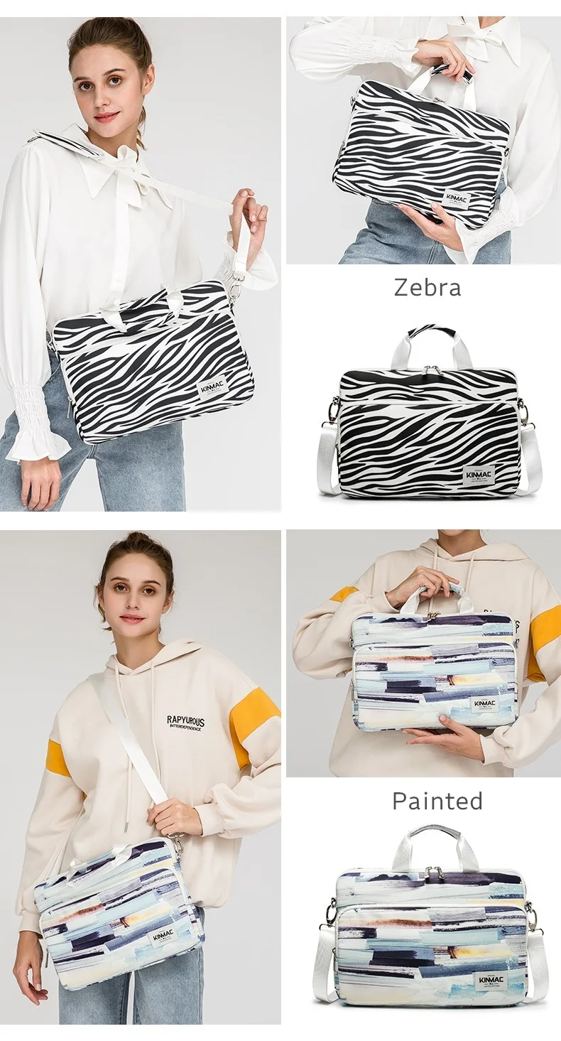 Bolsa de Ombro Bolsa para Portátil Case do Mensageiro para Macbook Kinmac Marca Polegada Senhora Bolsa Mulher Homem Dropship Kc21 1314 1515.613.3 - Imagem 4