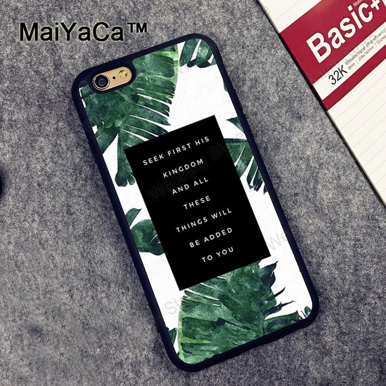 MaiYaCa Библейский Иисус христианские цитаты ТПУ Coque кожаный чехол для телефона для iPhone XR XS Max X 11 Pro MAX 6 6S 7 8 Plus 5S чехол