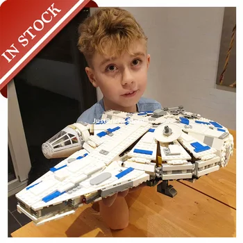 

Star Series Wars Kessel Run 75212 05142 In Stock Building Block 1400+Pcs Bricks UCS 35029 05007 10915