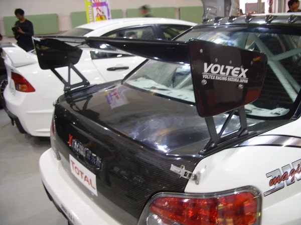 Углеродное волокно GT Крыло w/металлические подставки подходят для 2002 2007 Impreza WRX STI