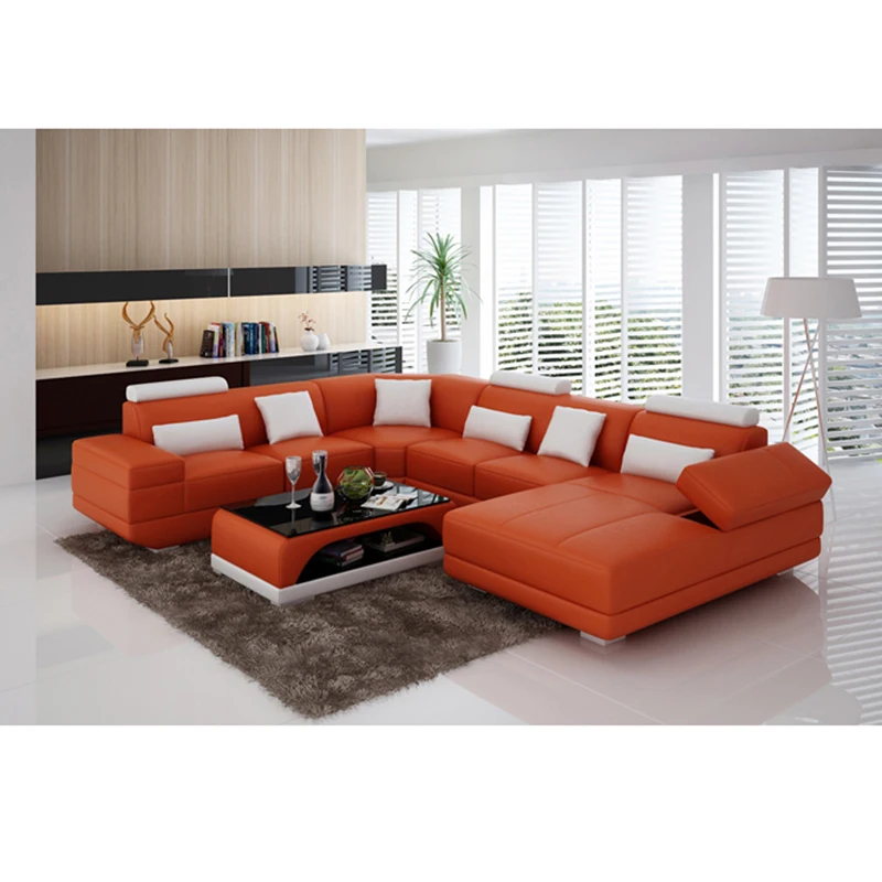 Многофункциональный диван для гостиной кожаный диван с usb и светодиодный светильник