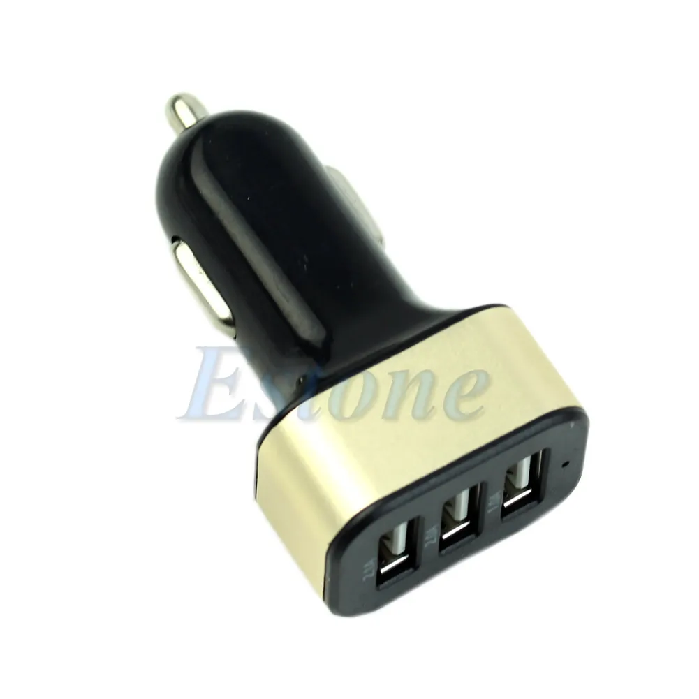 3 usb порта 5.1A автомобильное зарядное устройство адаптер для iPhone samsung планшет сотовый телефон Mp3