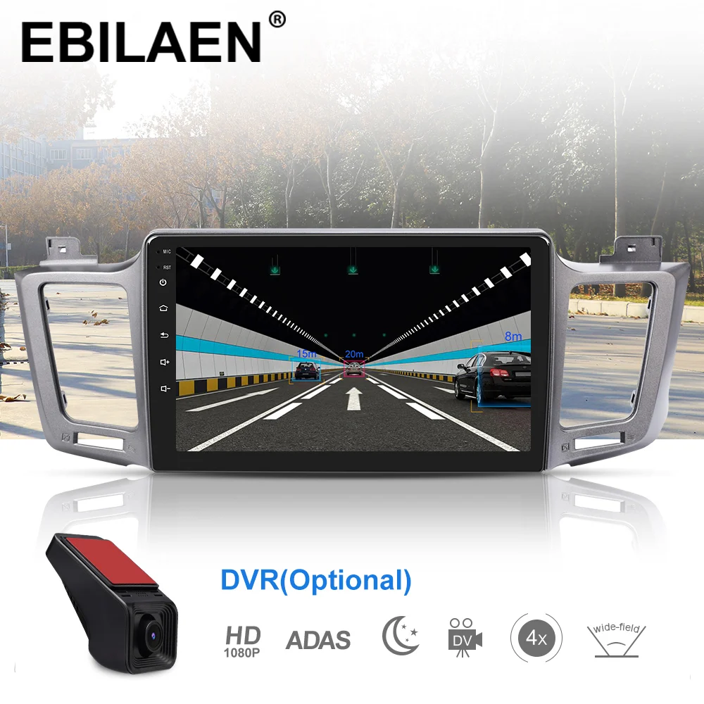 Best Car DVD Multimedia player For Toyota RAV4 RAV 4 2013-2017 2Din Android 9.0 Autoradio GPS Navigation Radio Cassette Recorder 4