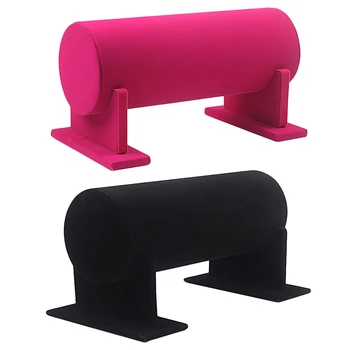 

Velvet Detachable Headband Hair Hoop Hair Clasp Display Stand Rack 36cm Headband Organizer Storage Bar for Shop Jewelry Display