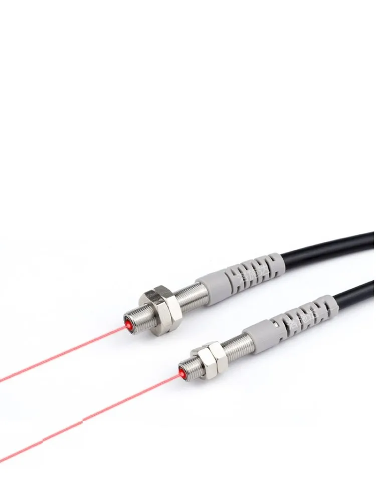 M5 M6 Laser Diffuse Reflection Photoelectric Switch Optoelectric Sensor Switch NPN PNP NO NC 100mm 130mm 150mm 200mm Distance photoelectric sensor