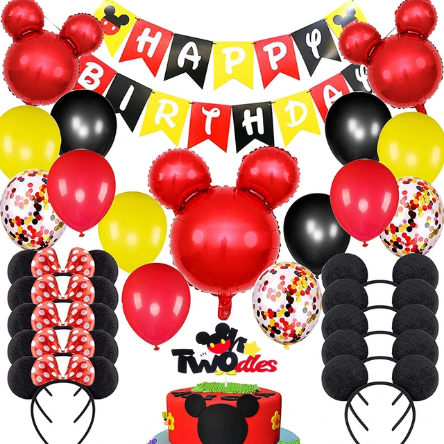 Mickey Mouse Clubhouse Party Ideas 1st Birthday - Party Supplies 1st  Birthday - Aliexpress