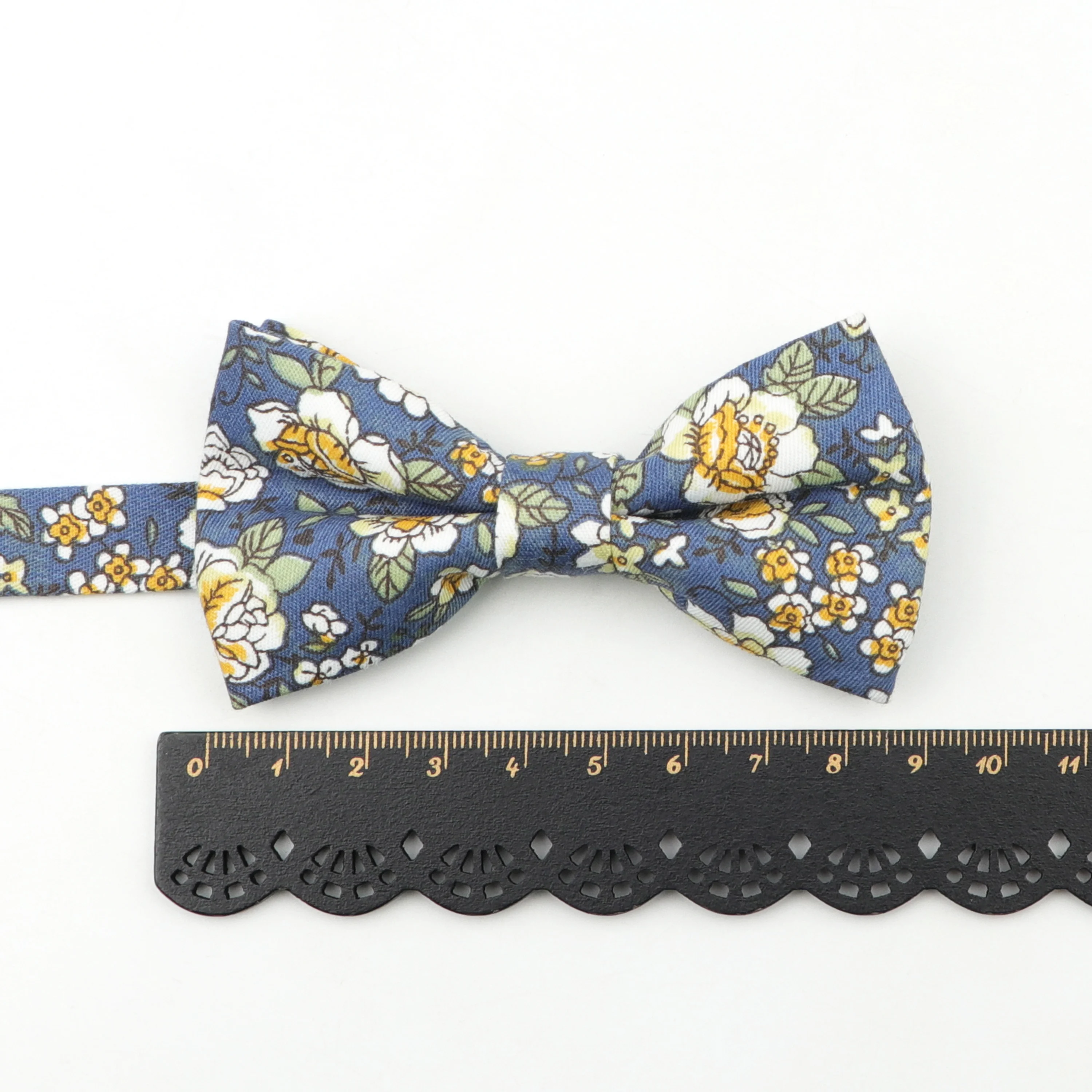 Fashion Floral Kids Bow Ties Cotton Print Adjustable Bowtie Neckties Wedding Party girl boy suits Colorful Butterfly Cravats