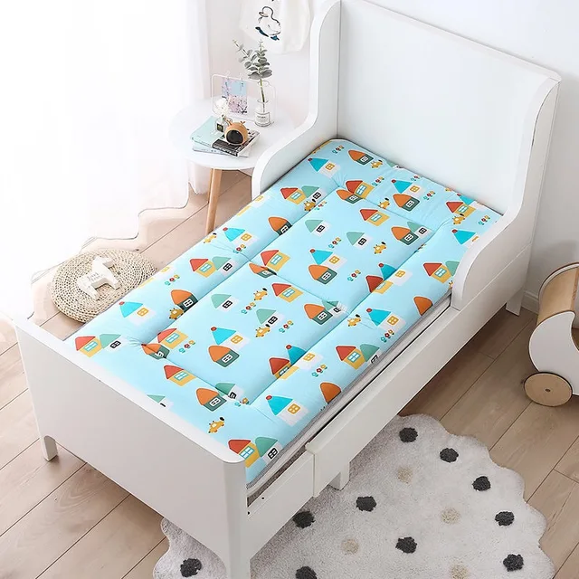 Crib Mattress Pad 60x120cm Toddler Bed Mattress Topper Cotton Four Season Soft Bed Linen Breathable Newborn Baby Bedding Set Mattresses Aliexpress