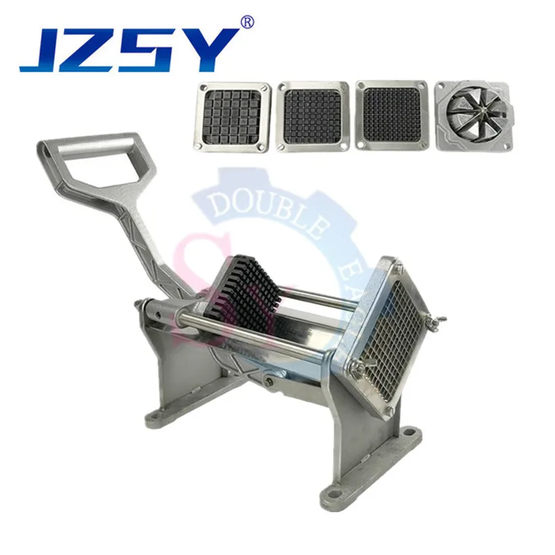Stainless Steel French Fry Potato Strip Cutter Potatoes Chips Cutting Machine Hand Push Fries Chopper Slicer Blade | Бытовая техника