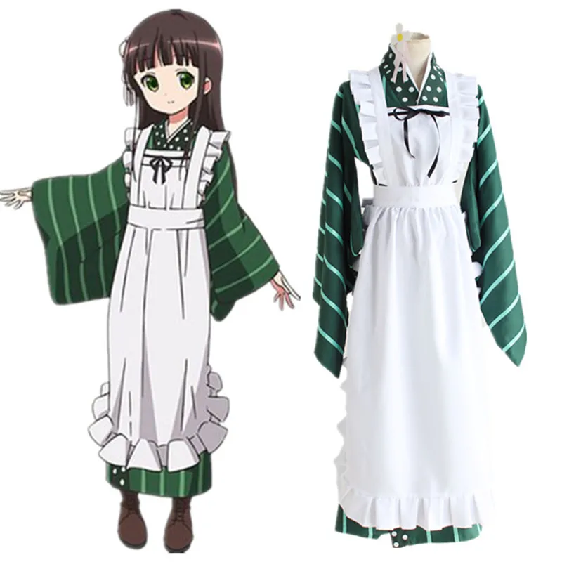 Is The Order A Rabbit? Cosplay Costumes Ujimatsu Chiya Uniform Halloween Party Gochuumon Wa Usagi Desu Ka suit | Тематическая