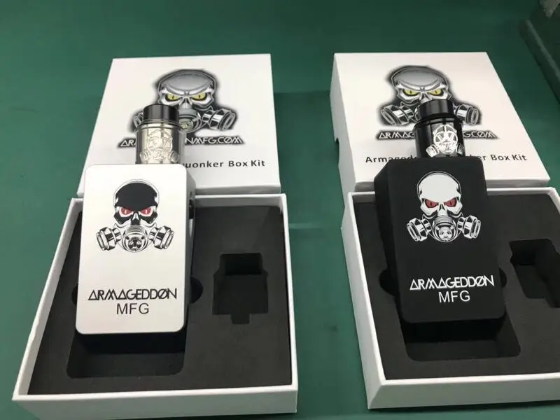 Комплект для электронной сигареты Apocalypse GEN 3 RDA BF mech mod подходит батареи 18650 6 мл с