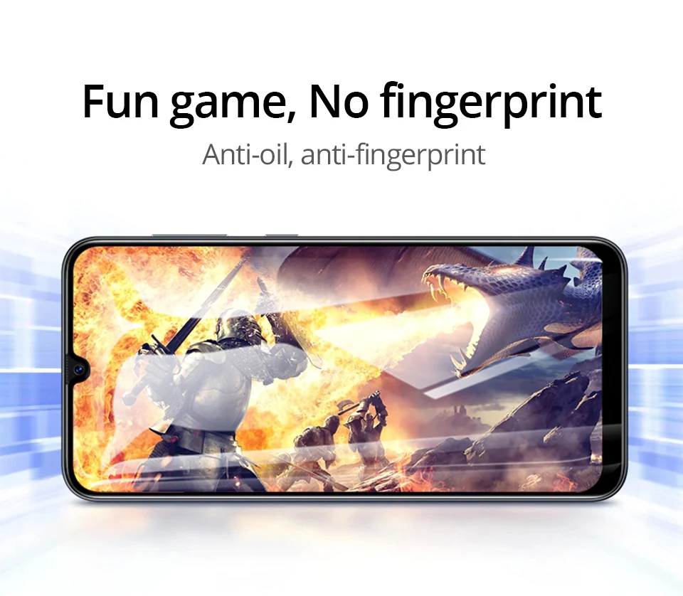 PZOZ закаленное стекло для samsung Galaxy A50, Защитное стекло для экрана samsung Galaxy A50, защита экрана мобильного телефона Flm 9H