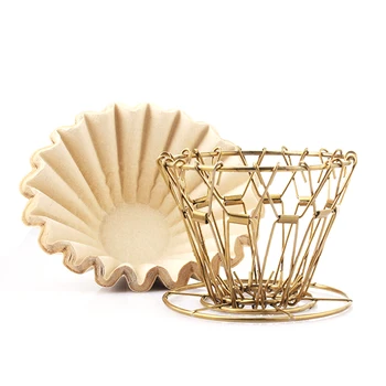 

Collapsible Coffee Dripper Filter Holder,Coffee Rack with Coffee Filters,Hand Drip Dispenser