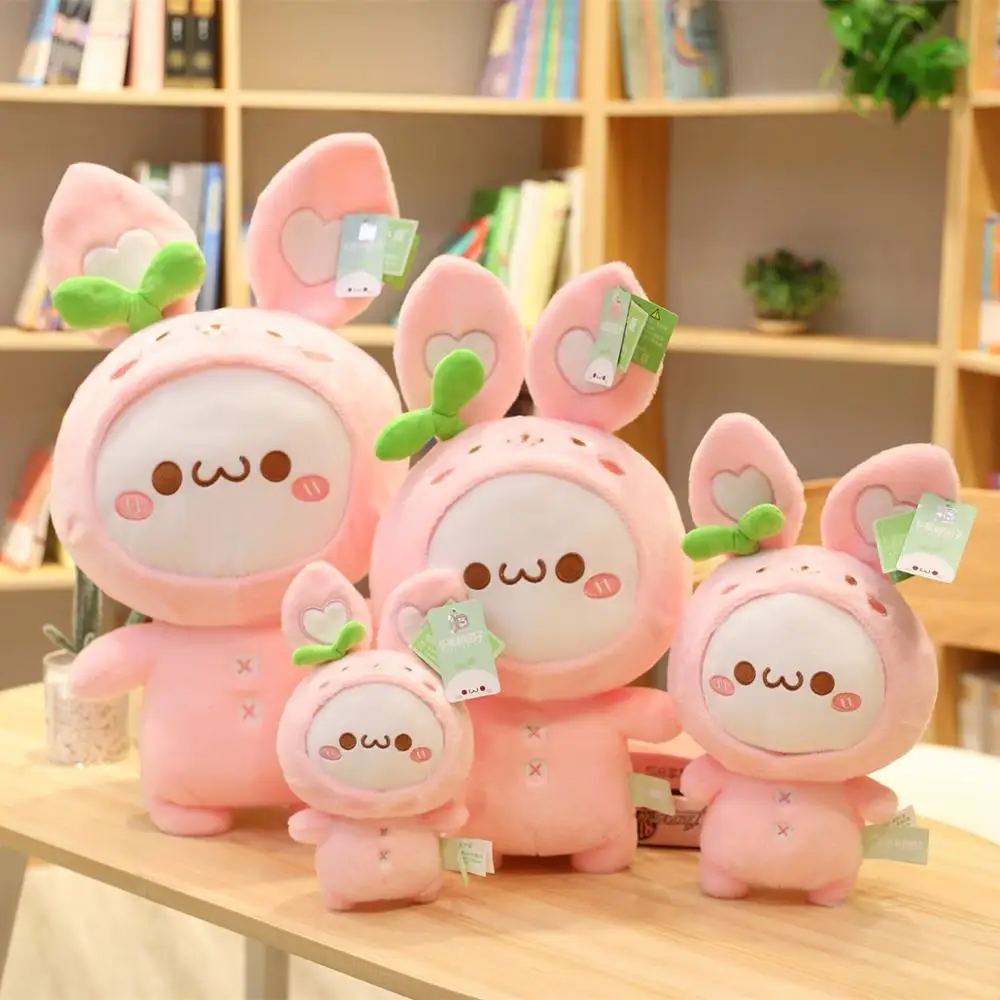 

30-65cm Creative Kawaii Rabbit Dumpling Toys Stuffed Lovely Emoji Animal Plush Doll for Kids Soft Pillow Girls Valentine Gift