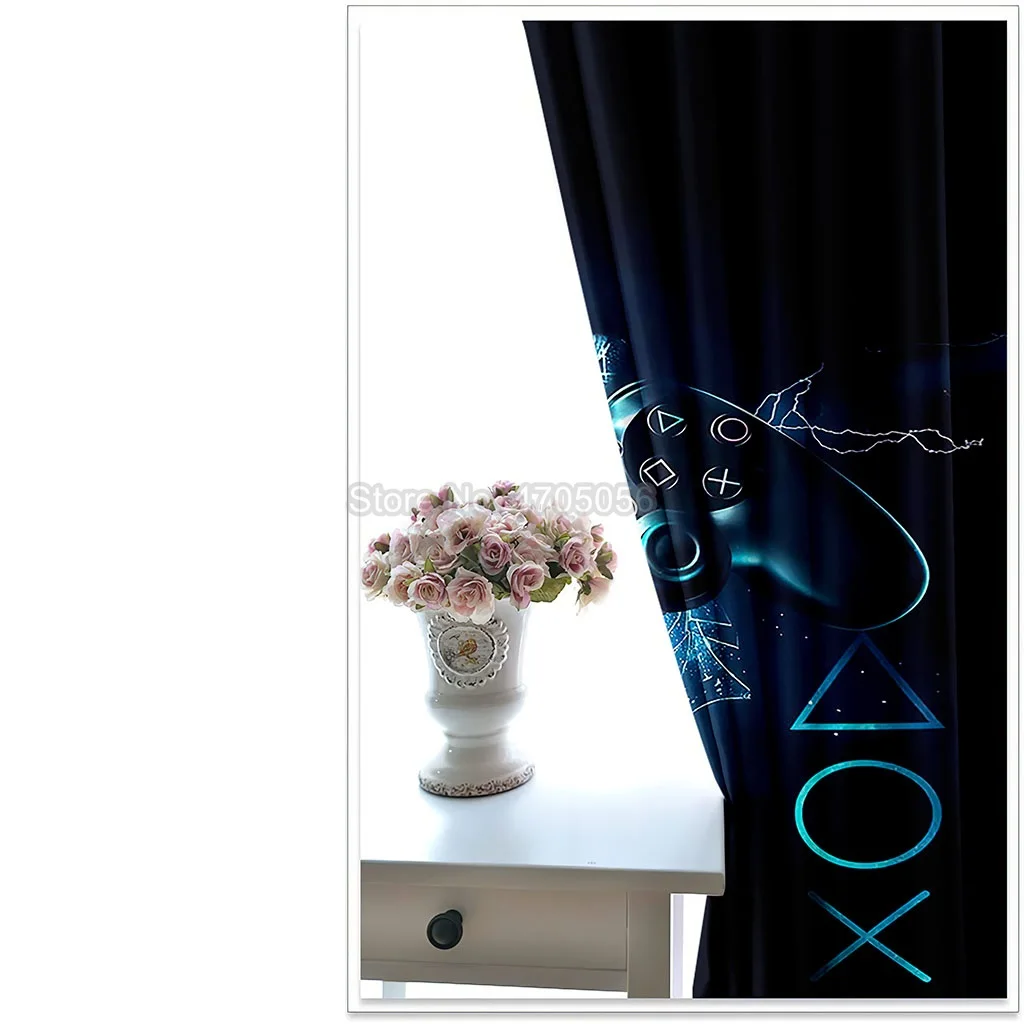 Blackout Window Drapes for Bedroom Living Room Cartoon 230x280cm Custom Curtain Polyester Home Decor Boys Girls Gifts