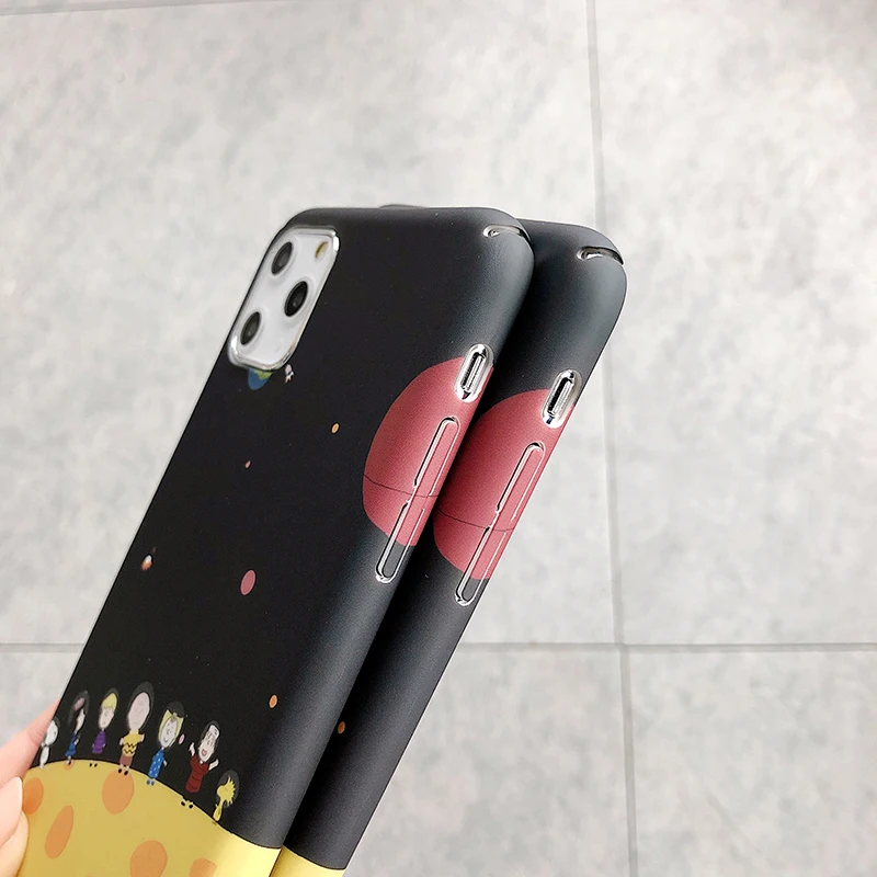 Жесткие ПК-Чехлы для huawei P20 P30Lite Mate30Pro Nova 3 3i 4 5 мультфильм Charlie коричневый полный Чехол для Honor 8X9X9 10 20 задние чехлы