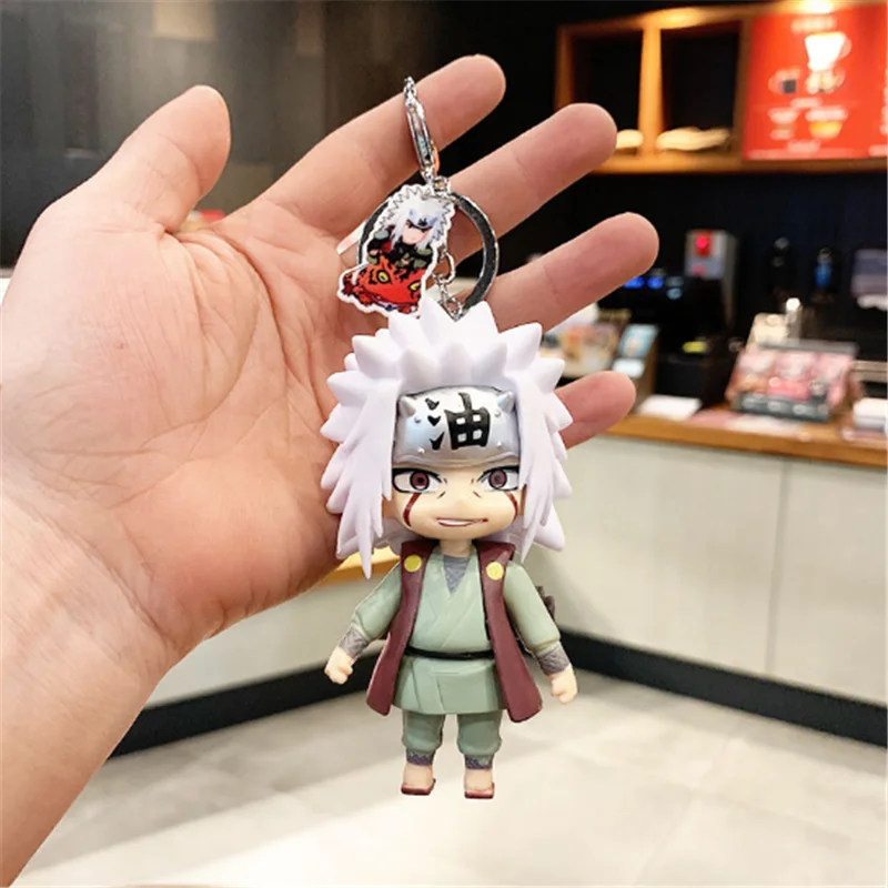 Desenhos animados anime naruto hinata uchiha gaara jiraiya sakura bonito  pequeno presente pingente chaveiro - AliExpress