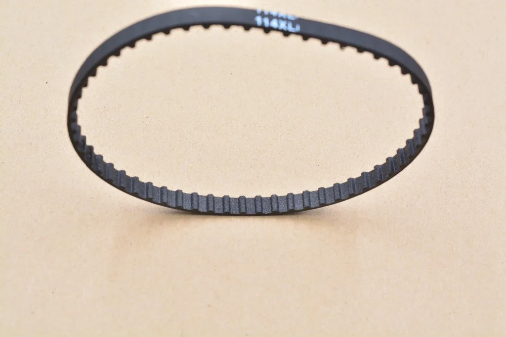 

3d printer belt 114XL closed loop rubber timing belt tooth 57 length 289.56mm width 9mm 10mm