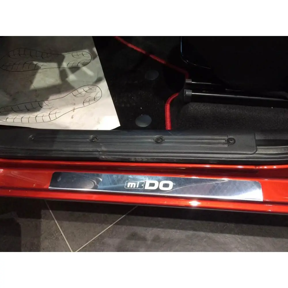 Door sill stainless steel Datsun Mi-DO-(set of 4 PCs