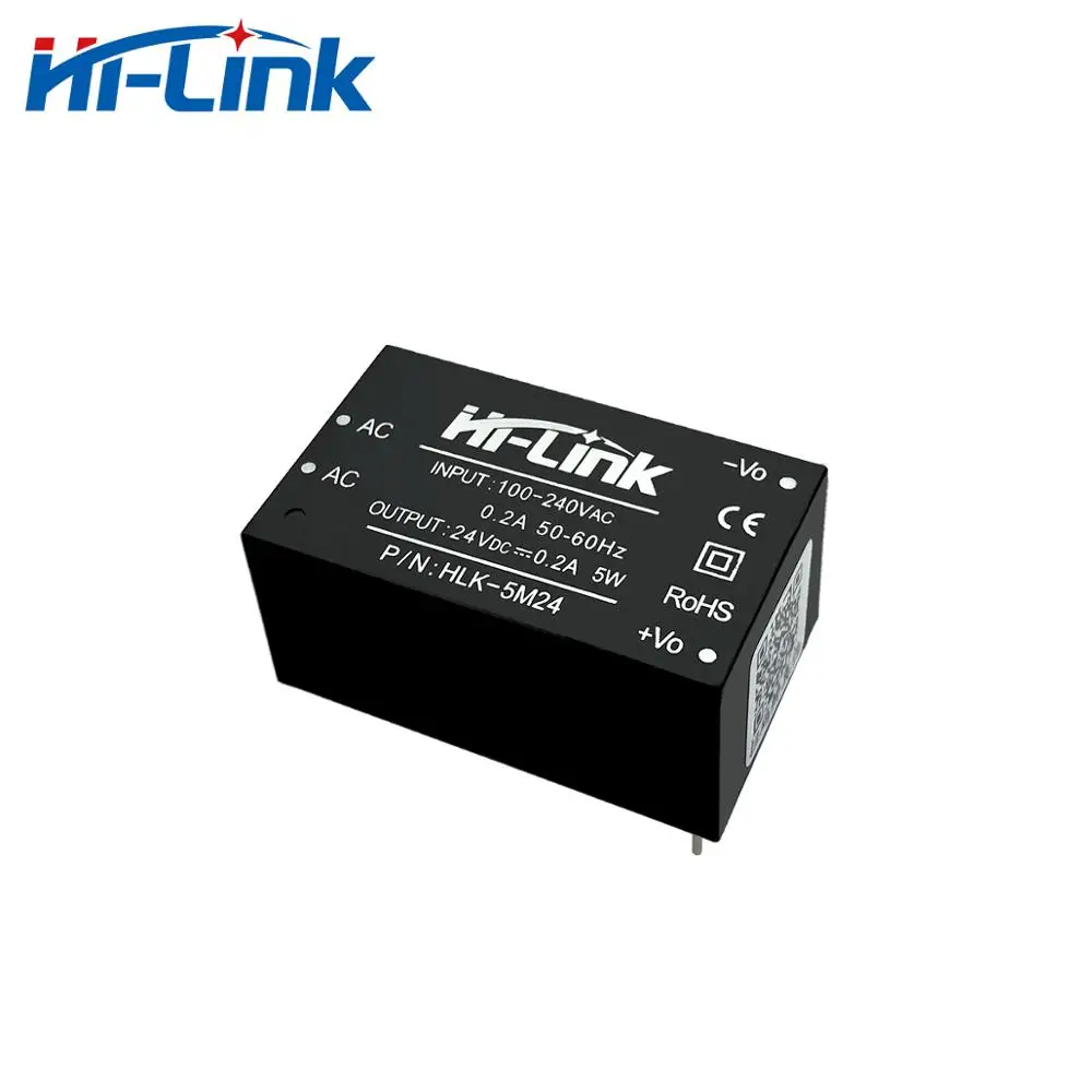 15 / 5W 24 Ʈ   220V AC DC   ġ  HLK-5M24