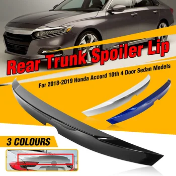 

New Blue/White/Black MCX Duckbill Car Rear Trunk Boot Lip Spoiler Wing Lip Trunk Lid For Honda For Accord Sedan 10th 2018-2019