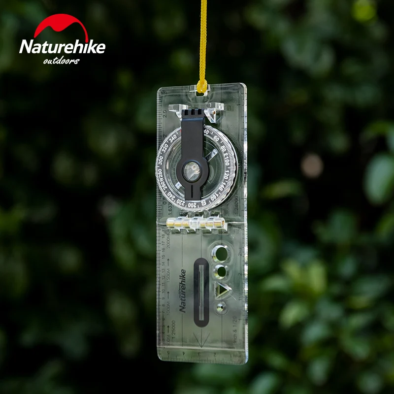 Naturehike ирригационный циферблат направленный складной компас прозрачный