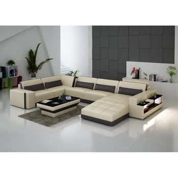 

Living Room Sofa set corner sofa speaker real genuine cow leather sectional sofas minimalist muebles de sala moveis para casa