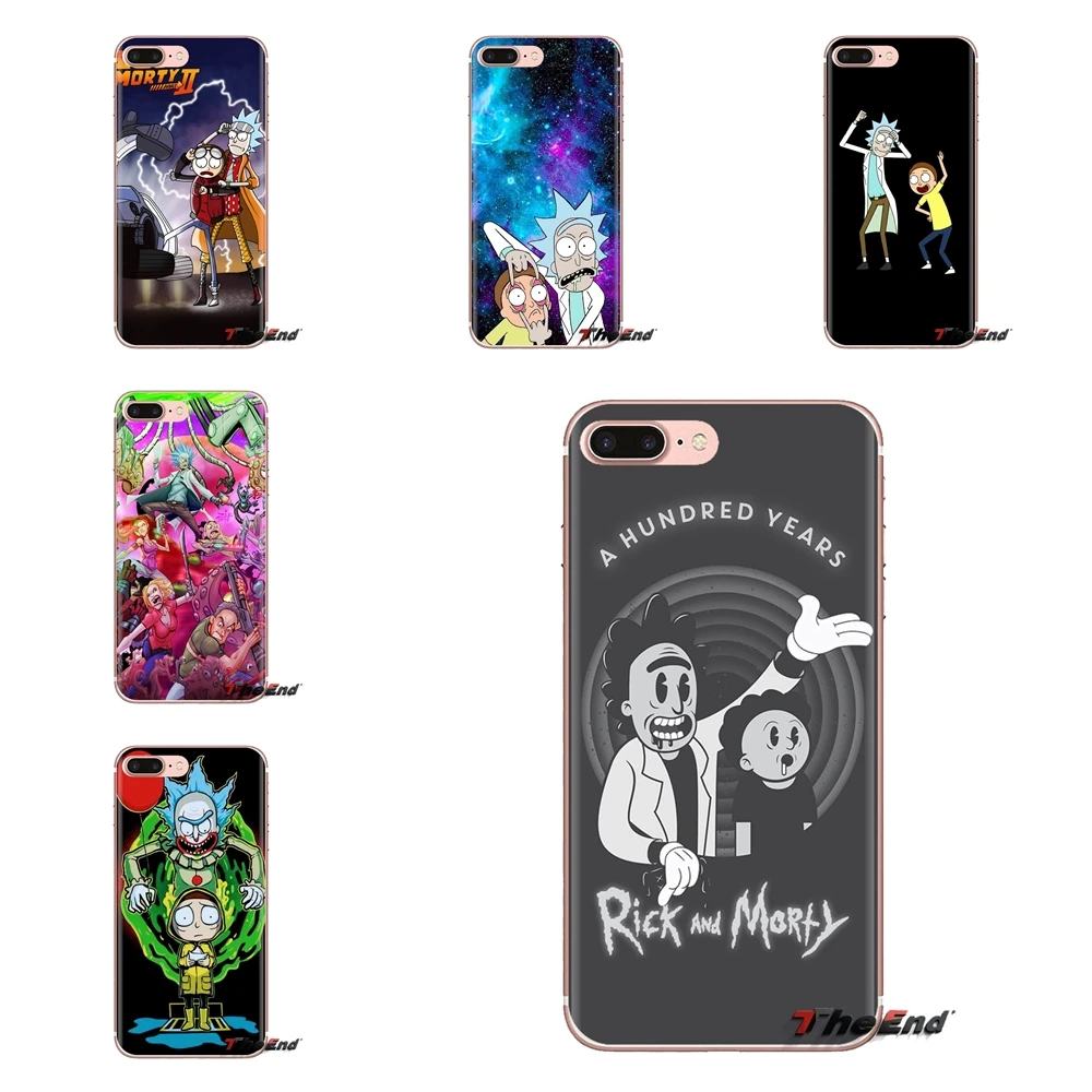 

Transparent Soft Shell Covers For Xiaomi Mi6 Mi 6 A1 Max Mix 2 5X 6X Redmi Note 5 5A 4X 4A A4 4 3 Plus Pro Funny Rick and Morty
