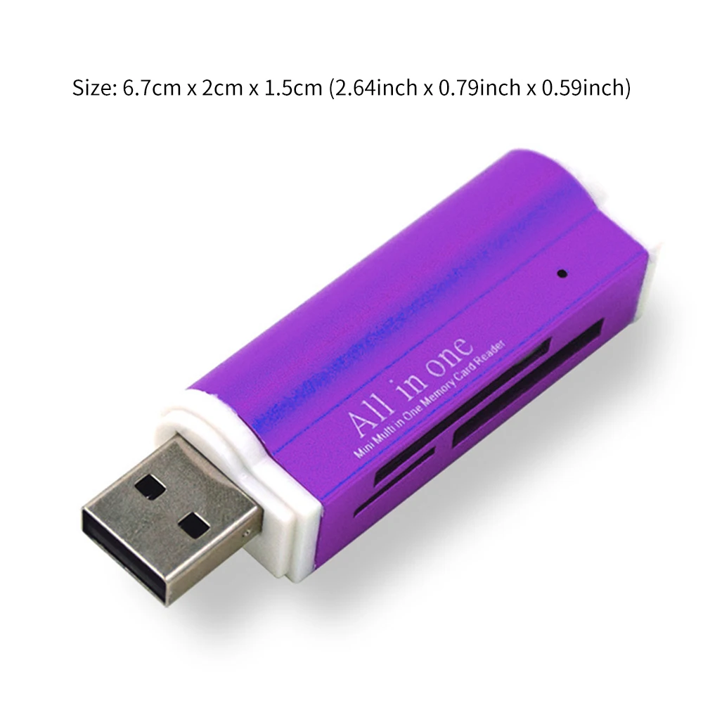 Устройство для чтения карт памяти 4 в 1 USB 2 0|duo|duo 2duo usb |