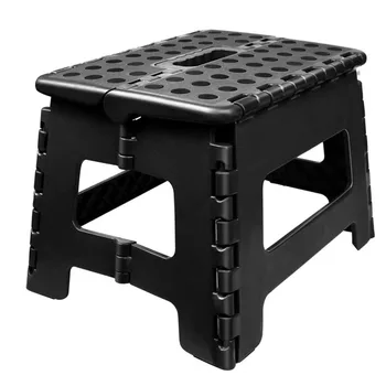 

Plastic ABS Multi Purpose Folding Stool Space Saving Storage Foldable Chair