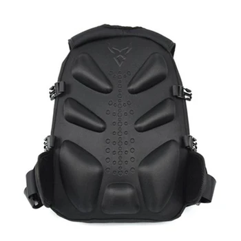 

With Reflective Strip Adjustable Strap Storage Climbing Backpack Riding Motorcycle Helmet Outdoor Double Zipper Sport Waterproof