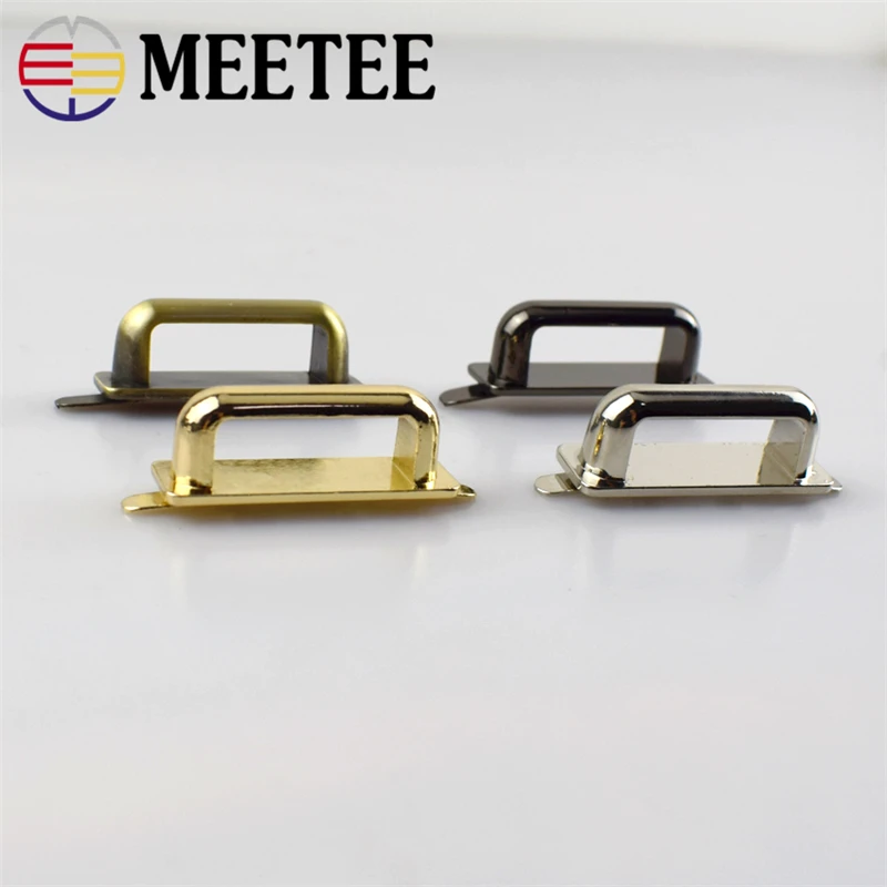 5/10 шт. Meetee кольцо в виде буквы D с металлическими пряжками и мостовой соединитель