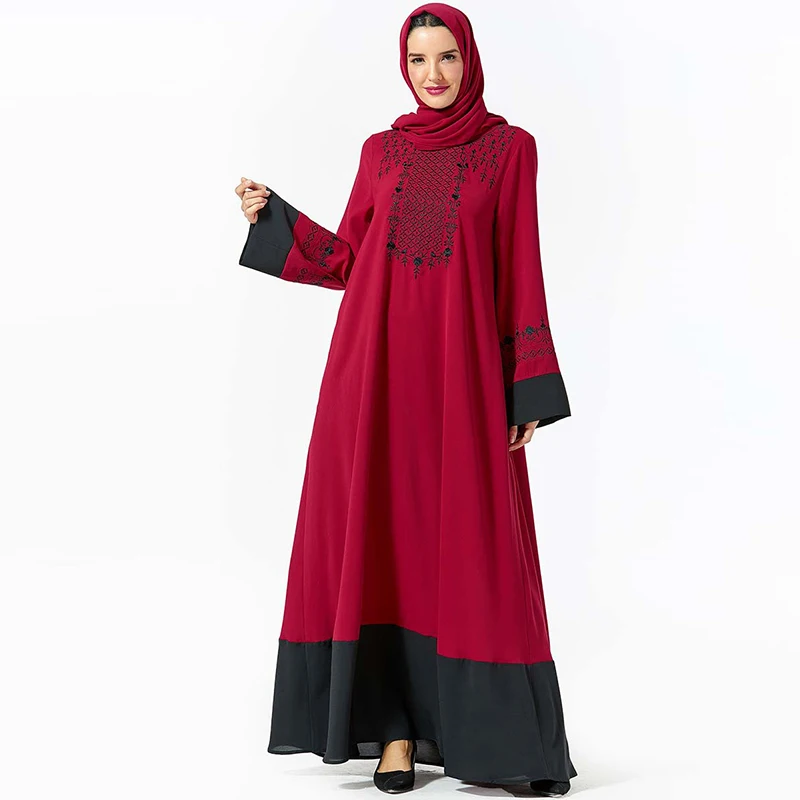 Абая кафтан хиджаб Kleid мусульманское женское платье пакистанская исламская одежда кафтан Marocain Qatar Robe Musulmane дубай мусульманское платье
