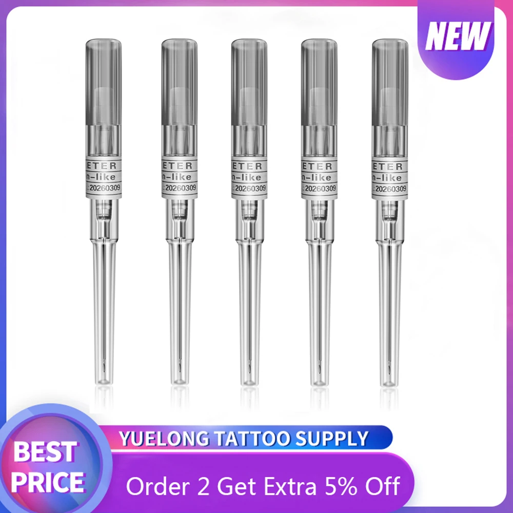 50PCS Piercing Needles I.V Catheter 16G Gauge Needles Sterilised Body