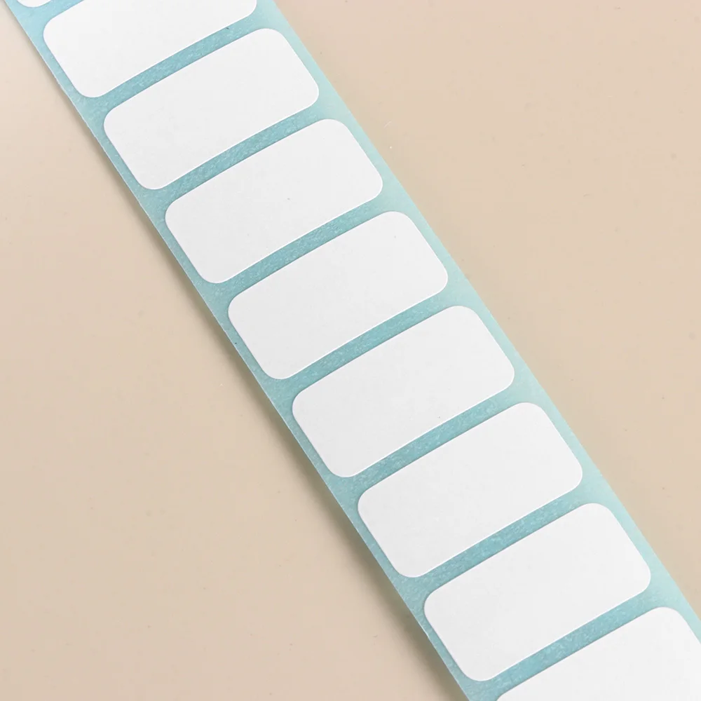 700/1000Pcs/Roll White Adhesive Thermal Label Sticker Paper Supermarket Price Blank Label Direct Print Waterproof Print Supplies