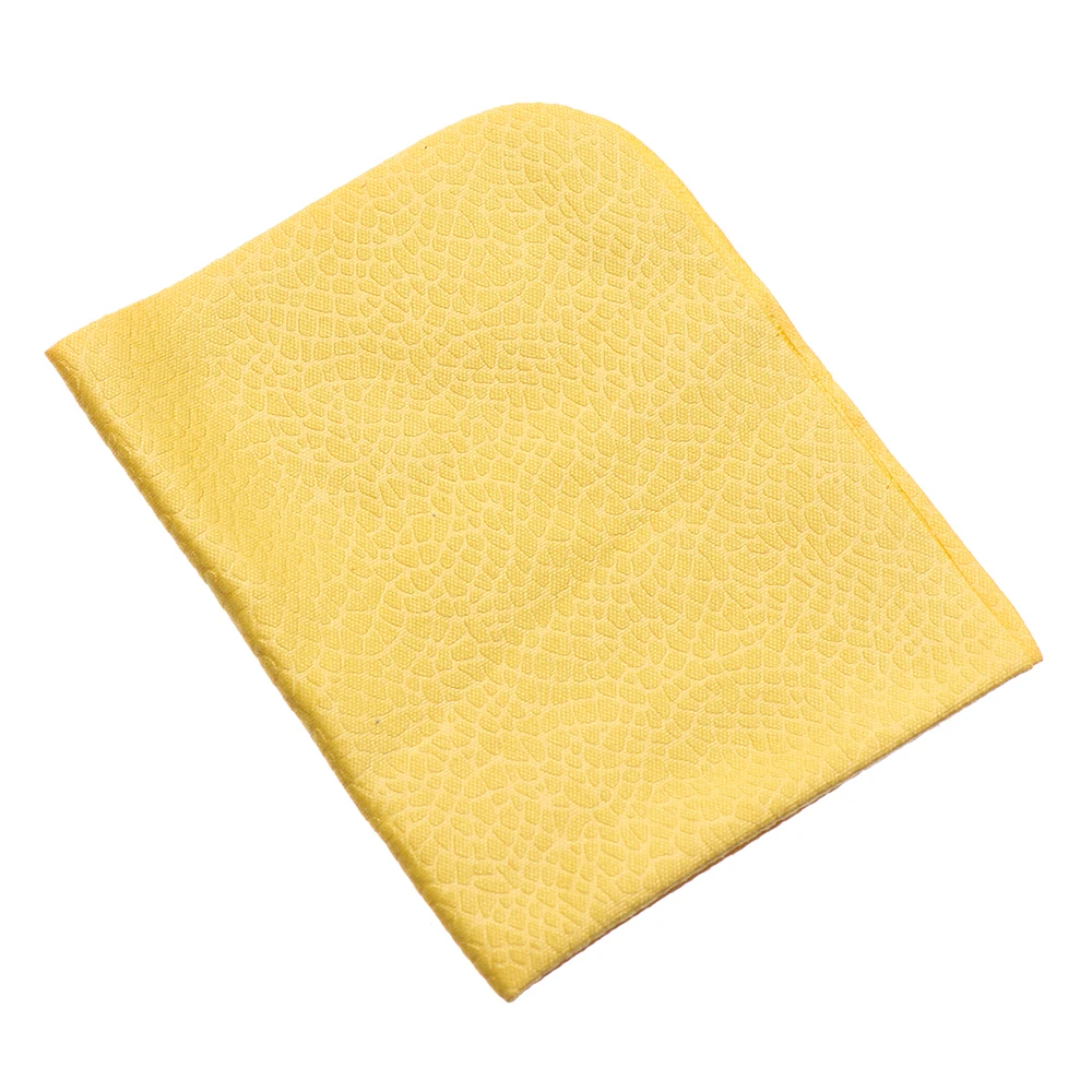 Chamois Glasses Cleaner 4Pcs 150*175mm Microfiber Glasses Cleaning Cloth for Lens Phone Screen Cleaning Wipes Random Color eyeglass cleaning cloth glasses cleaning wipes