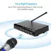 ARCHEER Wireless bluetooth Microphone System VHF Dual Channels Handheld Micorphone Systems Portable Singing Mixer Karaoke 4