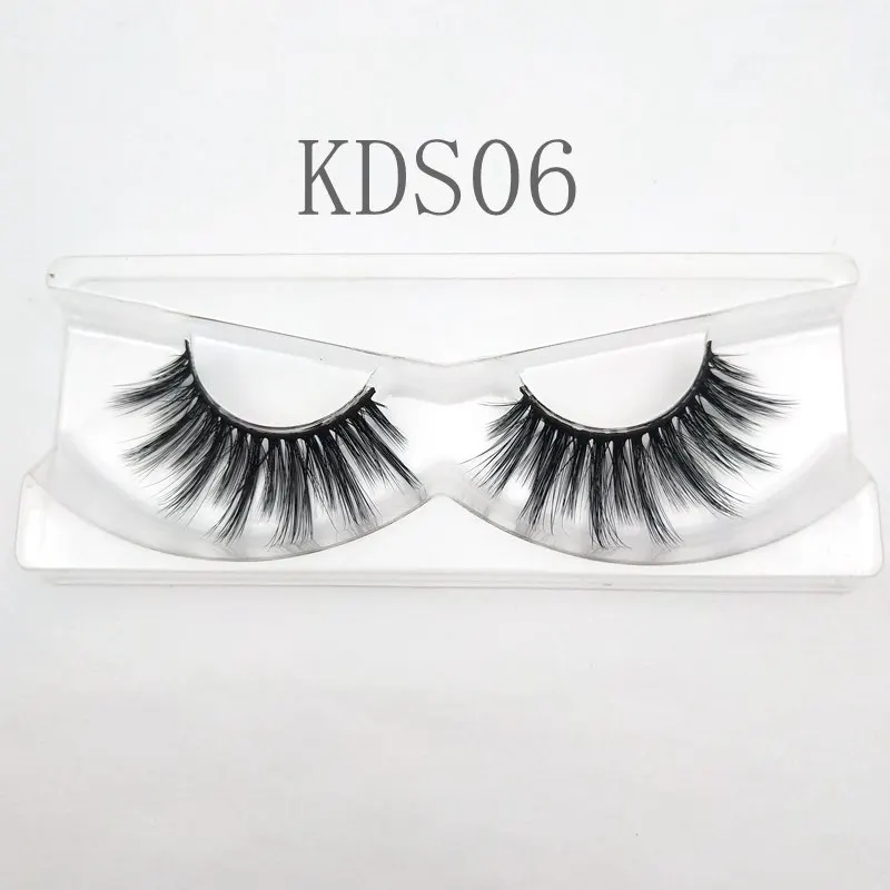 KDS06X30 Buzzme 30 пар 29 стилей, ресницы натуральные 3D накладные ресницы из норки накладные ресницы длинные Макияж Расширение - Цвет: KDS06X30