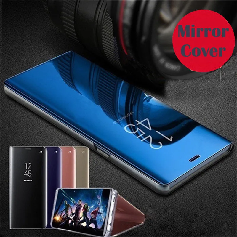 Funda de espejo inteligente transparente para VIVO Y31 2021, carcasa con soporte abatible para V2036, para vivo Y31 Y 31 vivo Y31 2021, 6,58