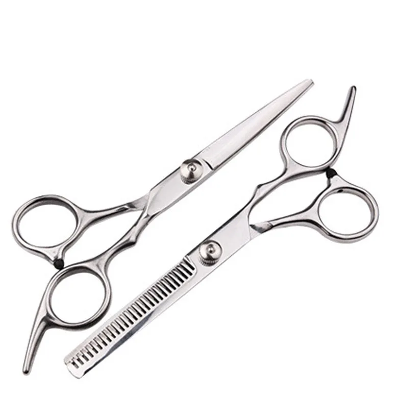 

Profession Hairdressing Scissors Haircut Tool Straight Snips + Thinning Shear [A0249]
