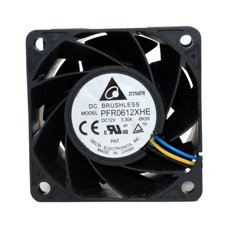 Orijinal PFR0612XHE 6038 6cm 3 3A 12V S per B y k Hava Hacmi Y ksek 