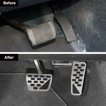 

Gas Brake Foot Pedal Pad Kit Car Accessory For Jeep Wrangler JL 2018-19 1 Set Of Brake Foot Pedal Pad