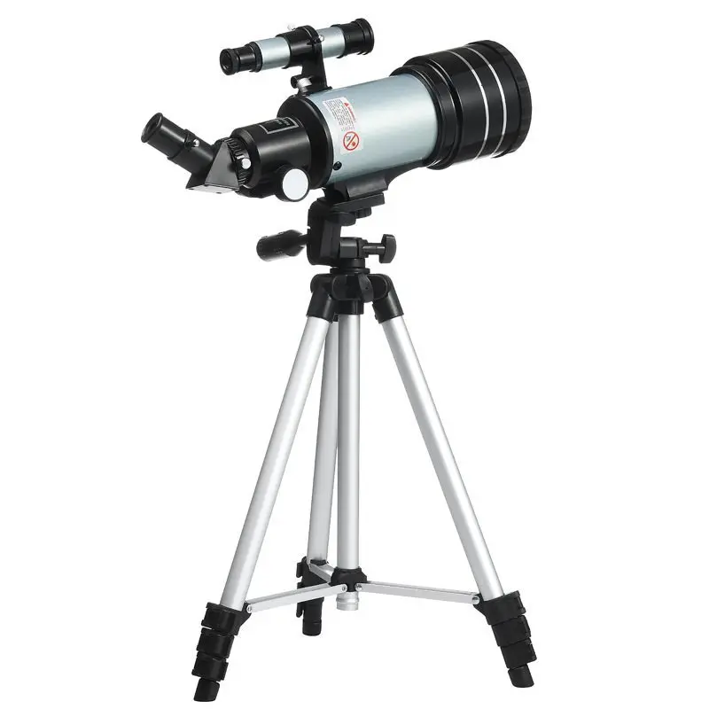 Professional HD Zooming Outdoor 150X Refractive Space Astronomical Telescope with Tripod Moon Watching for Kids Adults Gifts