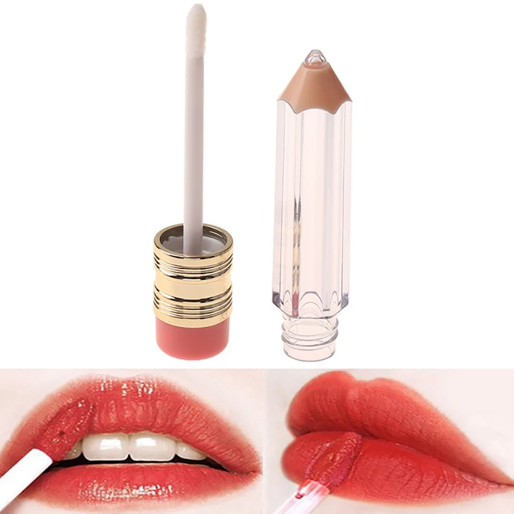 

5/10PCS Empty Lip Gloss Tube Container Clear Lip Balm Tubes Pencil Shape Lipstick Refillable Bottles Vials Mini Sample Cosmetic