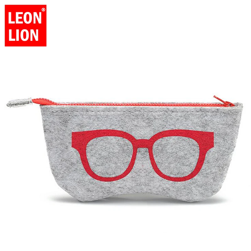 LEONLION высококачественные фетровые чехлы для солнцезащитных очков роскошные