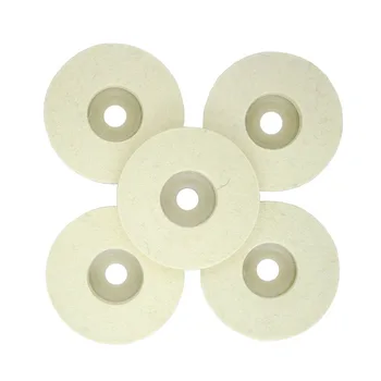 

4 Wool Polishing Wheel Angle Grinder Buffing Disc For Rotary Tool Glass Ceramic