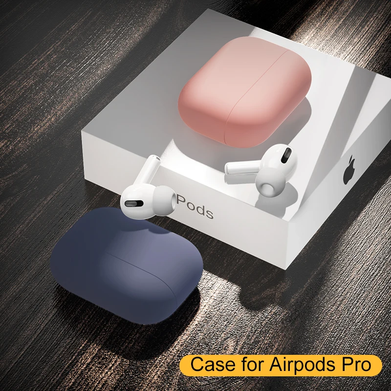 Силиконовый чехол для Apple Airpods Air Pods Pro Bluetooth наушников аксессуары