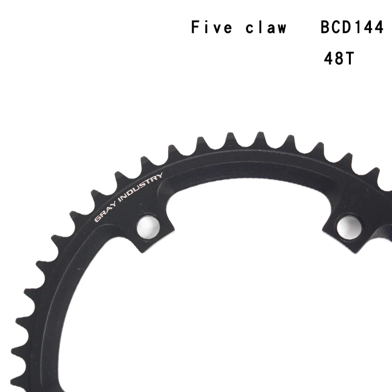 Bicycle Hollowed-out Tooth Plate Parts Aluminum Alloy BCD 144 48T  Bike Chainring