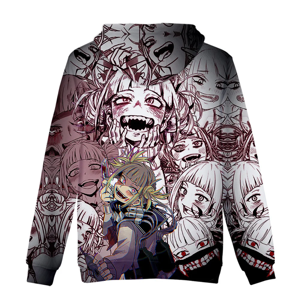 My Hero Academia Himiko Toga Anime 3D Printed Hoodies